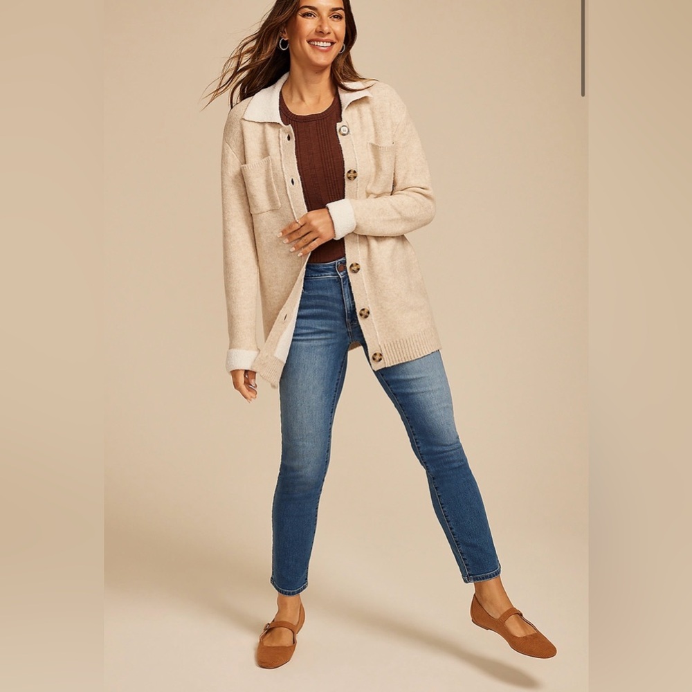 Maurices Teddy Lined Shacket